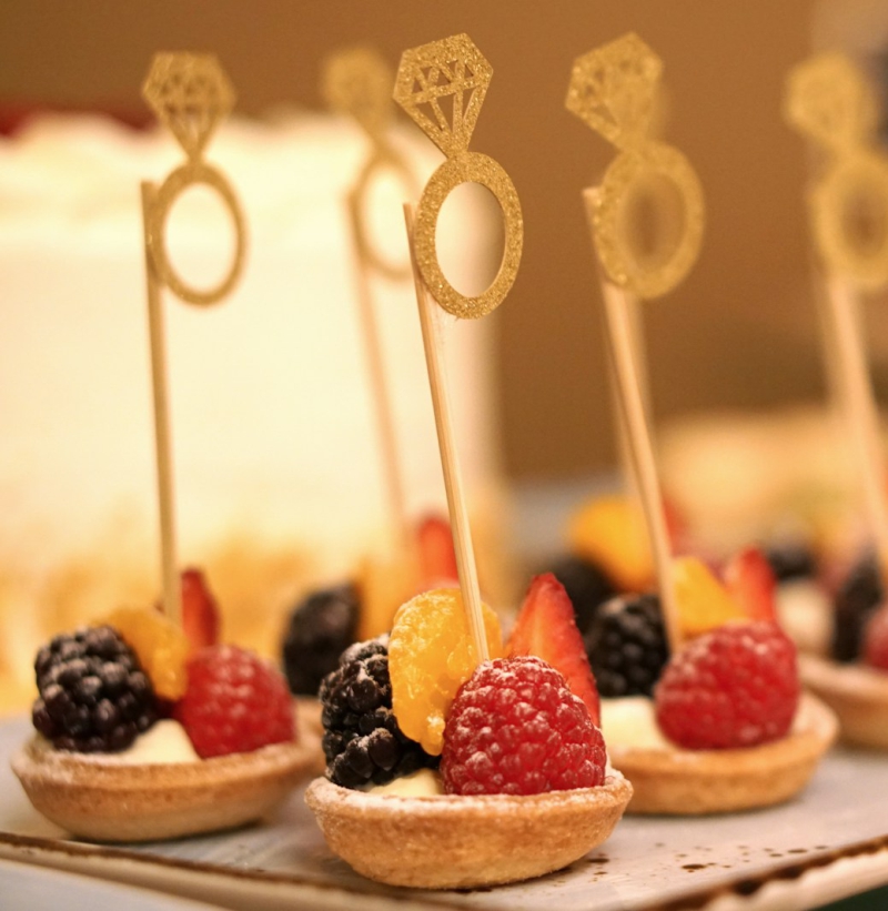 cupcakes on white ceramic tray